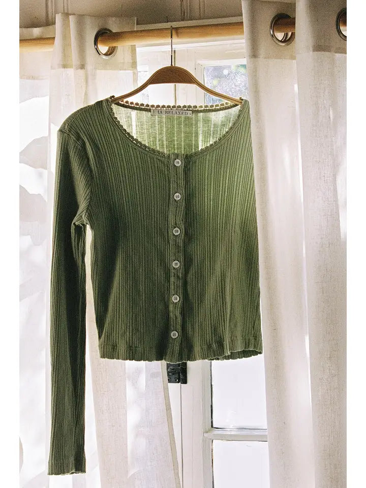 Posie Pointelle Cardigan