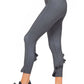 Urban Savage - Ruffle Legging: Denim / M