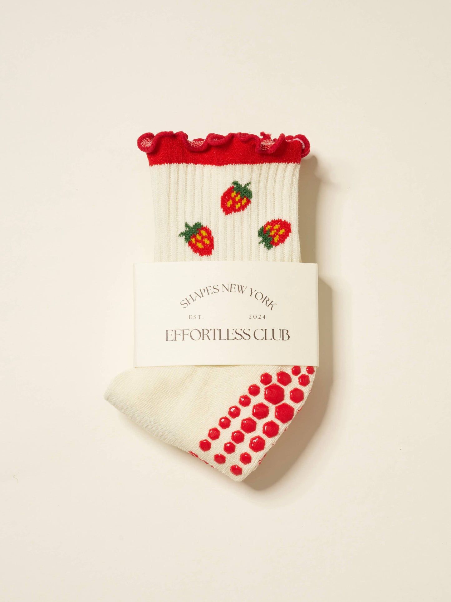Effortless Club - Grip & Pilates Socks (Fruits)