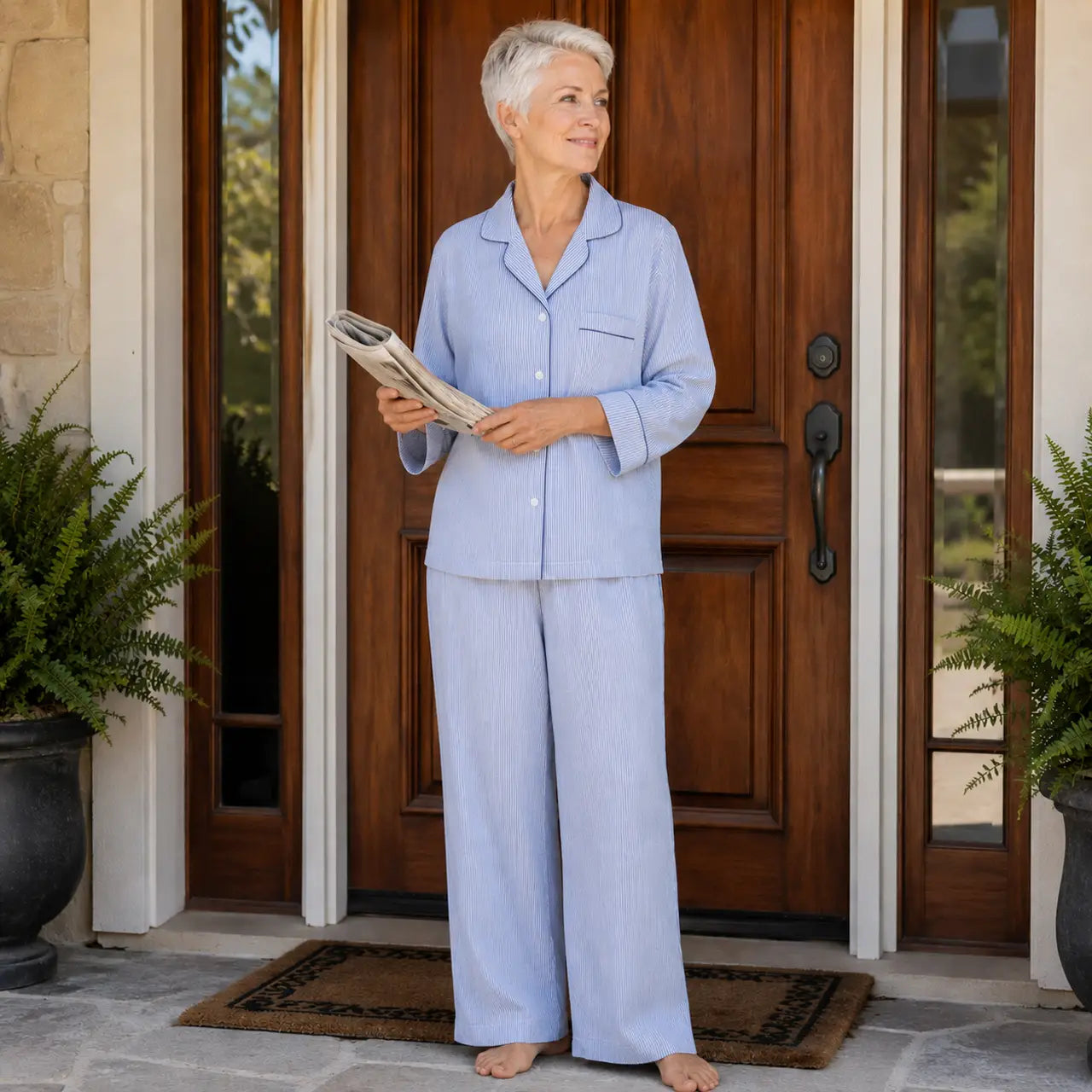 Long Sleeve 100% Cotton Pajamas