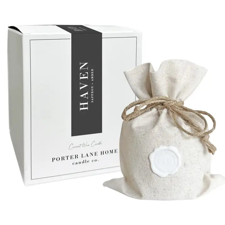 Haven | Saffron + Amber Candle | Signature Collection