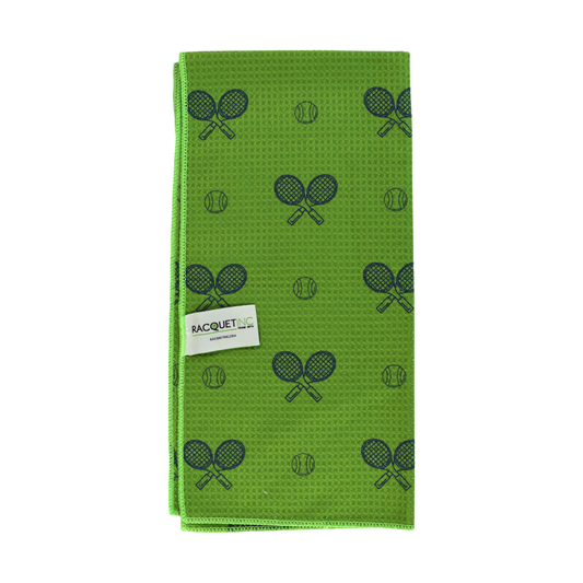 Tennis Dish Towel- Grass Court Green