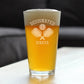 bevvee - Designated Dinker Pint Glass for Beer - Pickleball Gifts