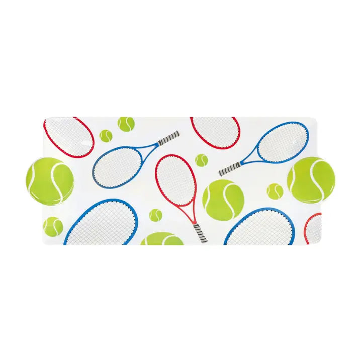 16" Tennis Rectangle Serving Tray