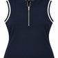 Sutton Sleeveless Polo (Navy)