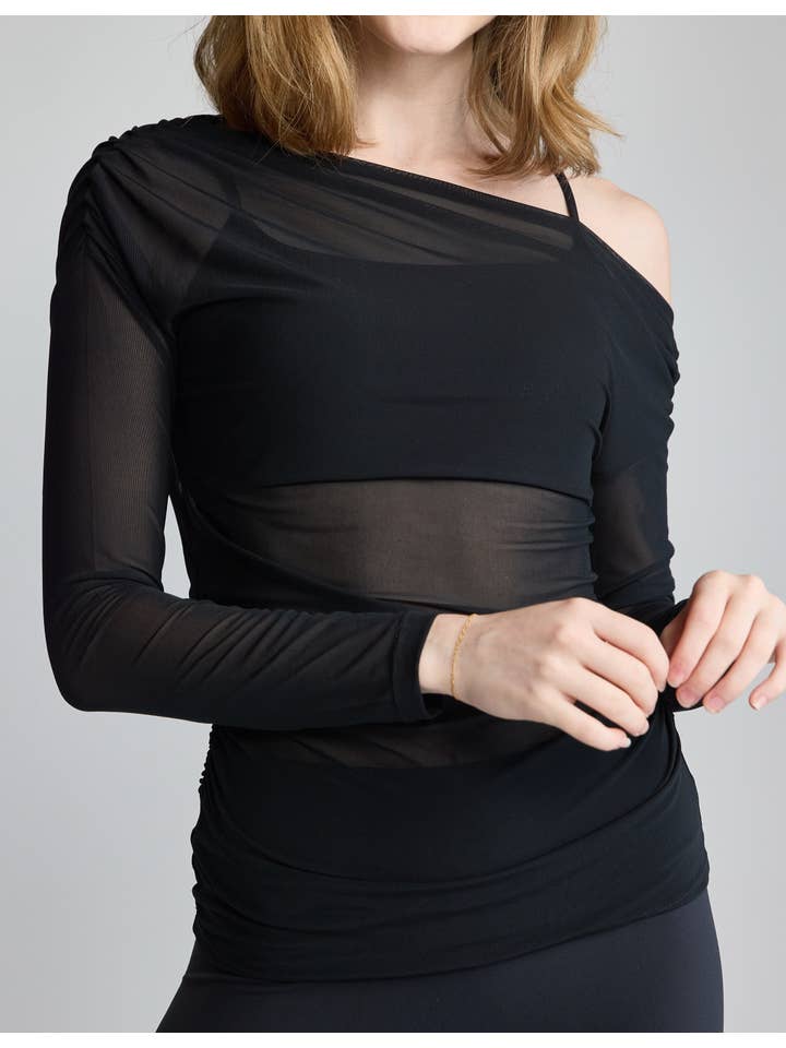 The Ballet Mesh Long Sleeve