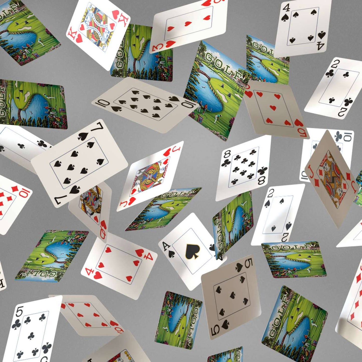 Boardwalk Puzzle Company - Golf - Playing Cards