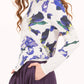 Foray Golf - Printed Sun Shirt: Iris Rhapsody Print