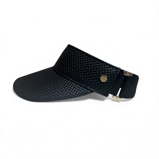 Fenix Sportier The Visor - Black Basketweave & Gold