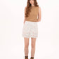 Foray Golf - Boucle Trimmed Faux Wrap Skirt: Winter White Boucle / Regular 15.5" / XS