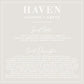 Haven | Saffron + Amber Candle | Signature Collection