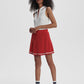 Haute Red Clarendon 2.0 High-Rise Skort 16"