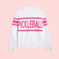 Pickleball Prep - Pickleball Essential Crewneck Sweater, Pink: M