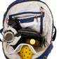 Pickleball HydroSling Bag with Removable Racquet Cover - Navy Matte with Stripe