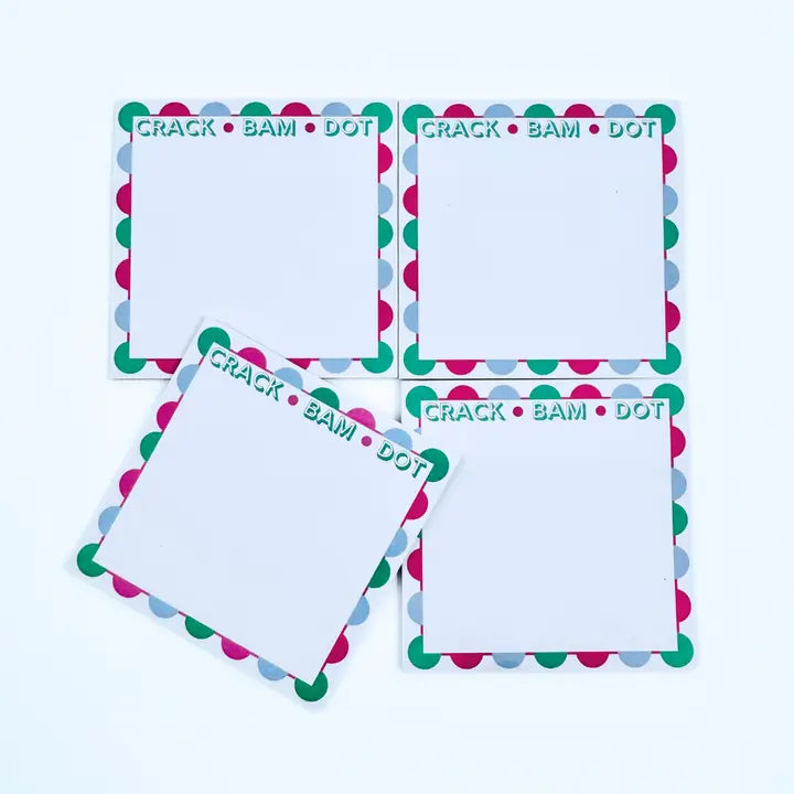 Mahjong Sticky Note Pads – Set of 4
