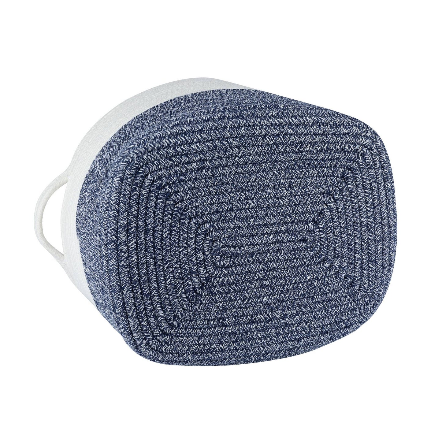 Midlee Designs - Midlee Two Tone Rope Dog Toy Storage Basket