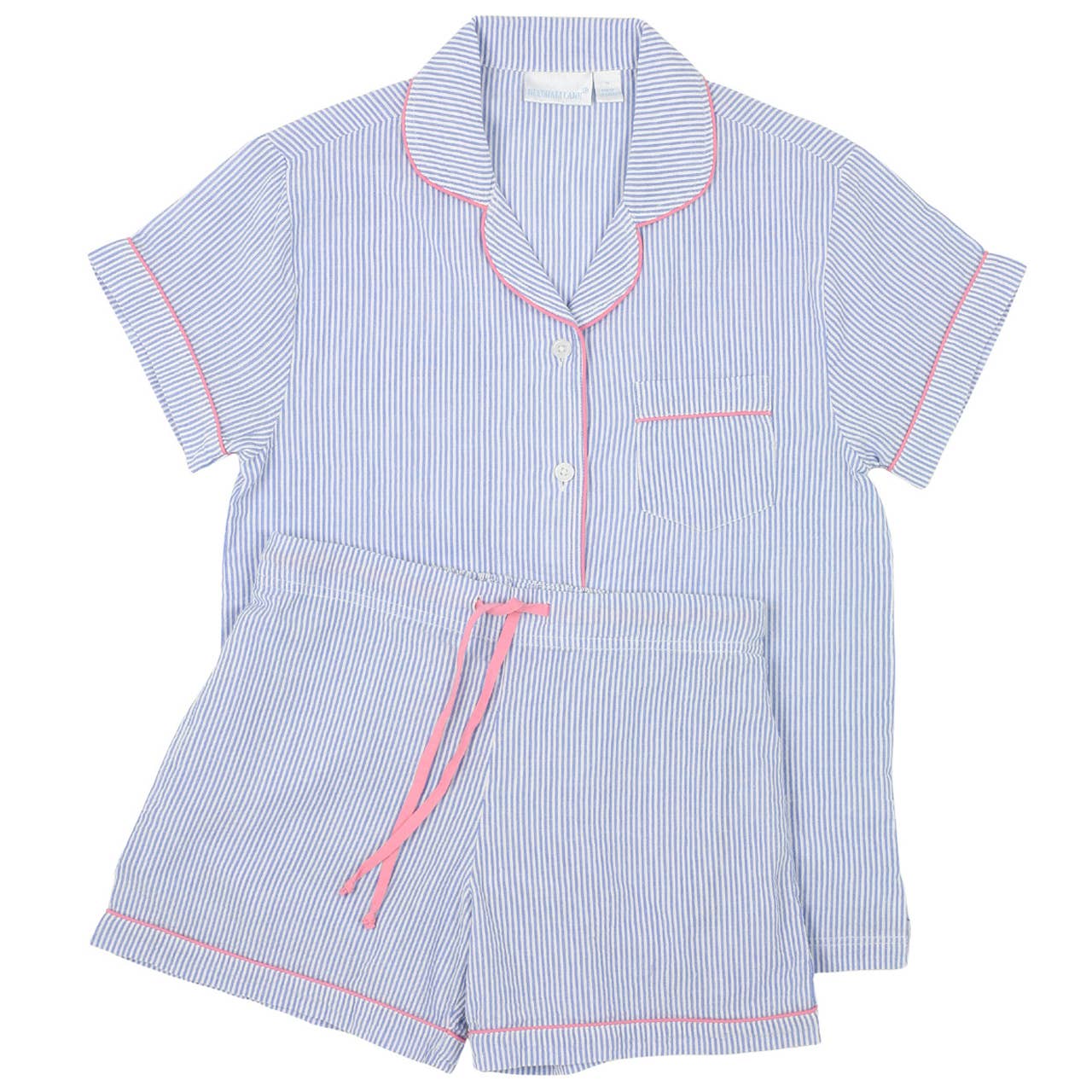 Short Sleeve 100% Cotton Shorty Pajamas