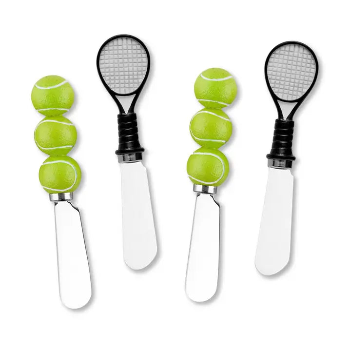 4-Piece Tennis Cheese Spreader
