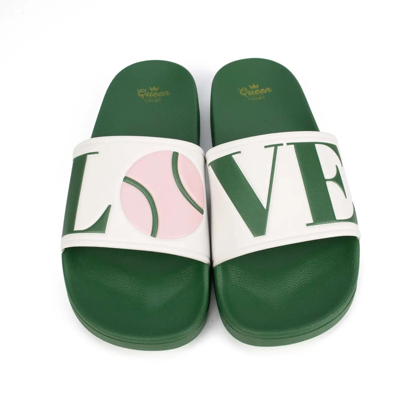 Tennis Slides - Green