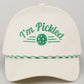 Green I'm Pickled Pickleball Embroidery Trucker Hat