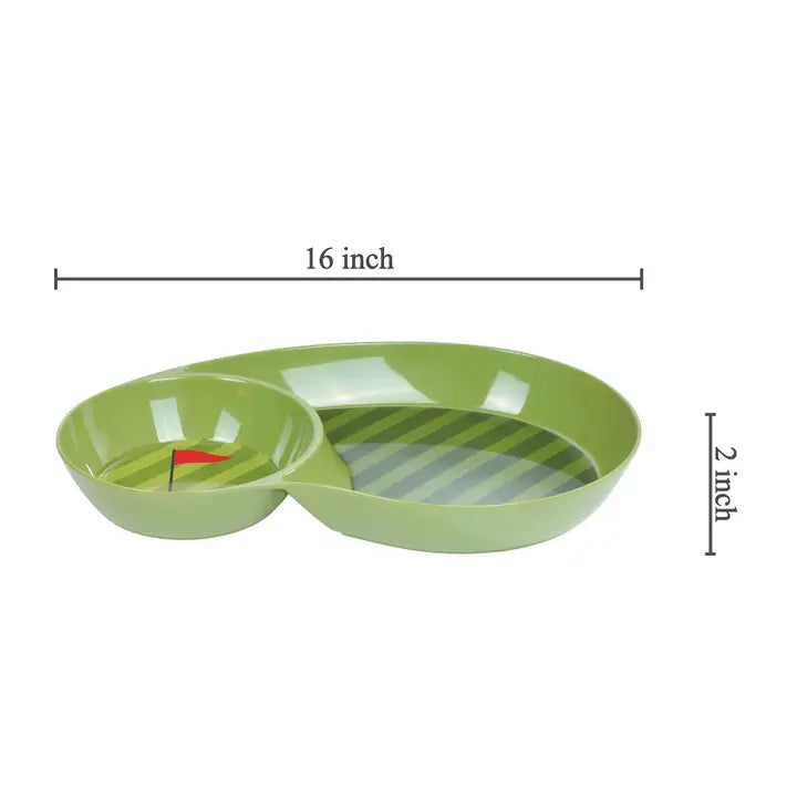 Golf Chip and Dip Platter