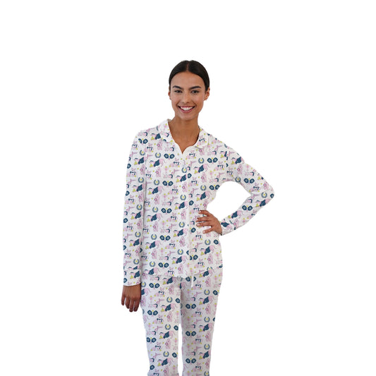 Pickleball Dogs Pajama Pant Set