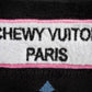 Haute Diggity Dog - Black Monogram Chewy Vuiton Bone Squeaker Dog Toy