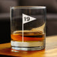 bevvee - 19th Hole Golf Ball Whiskey Rocks Glass - Golfers Gifts