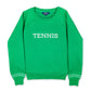 Green White Tennis Play All Sweatshirt