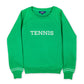 Ame & Lulu - TENNIS Sweatshirt - Green / White