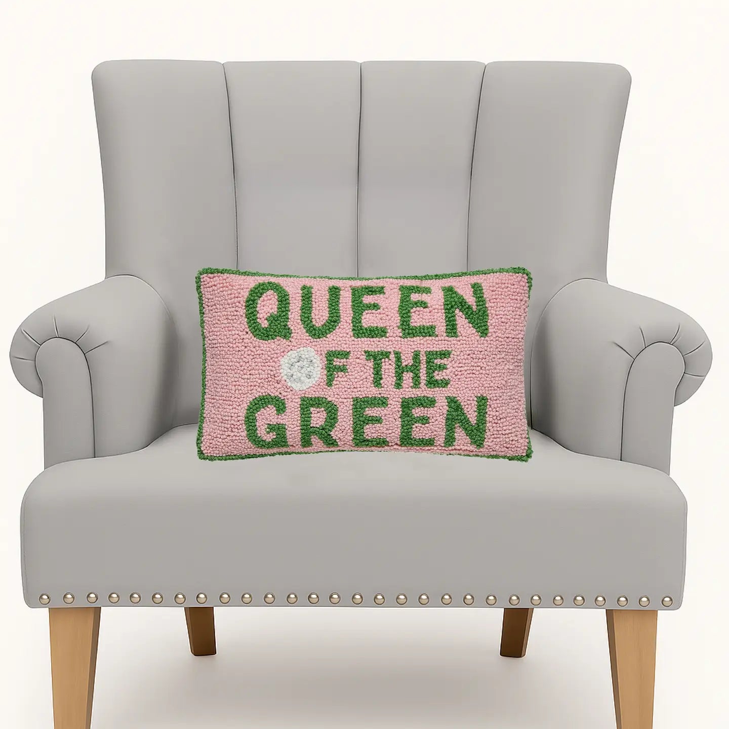 Queen of the Green Hook Pillow