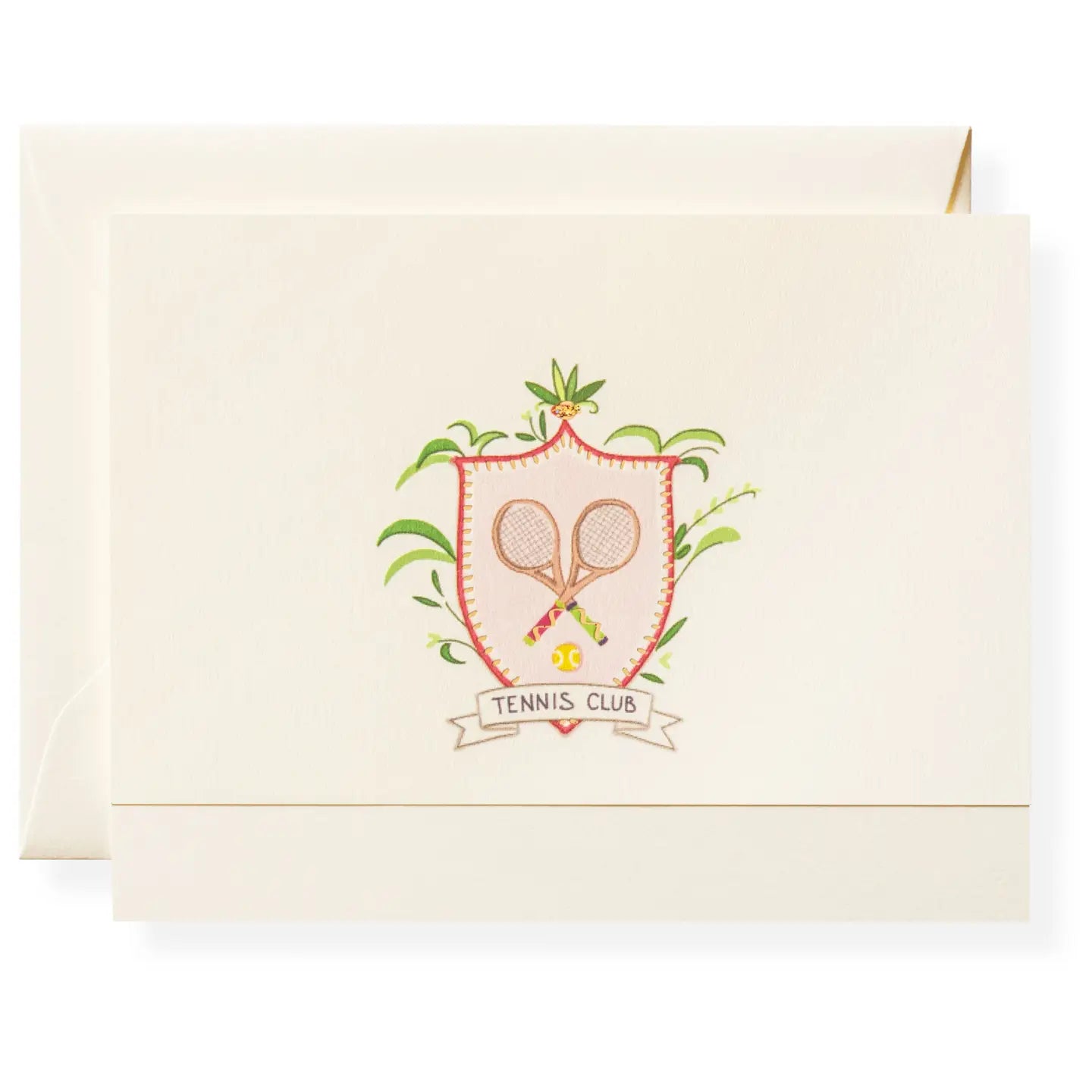 Tennis Club Note Card Box