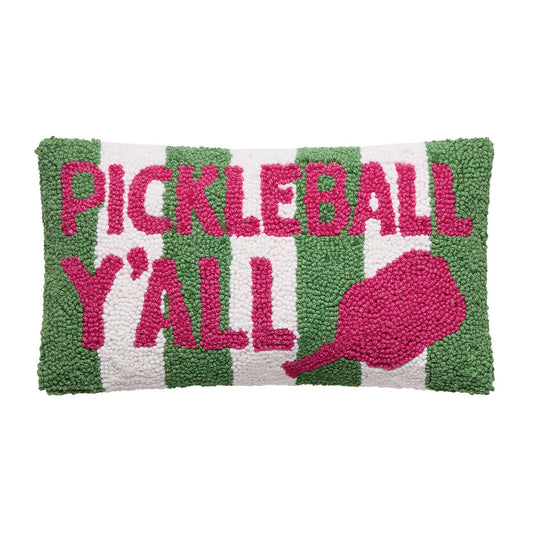 Pickleball Y'All Hook Pillow