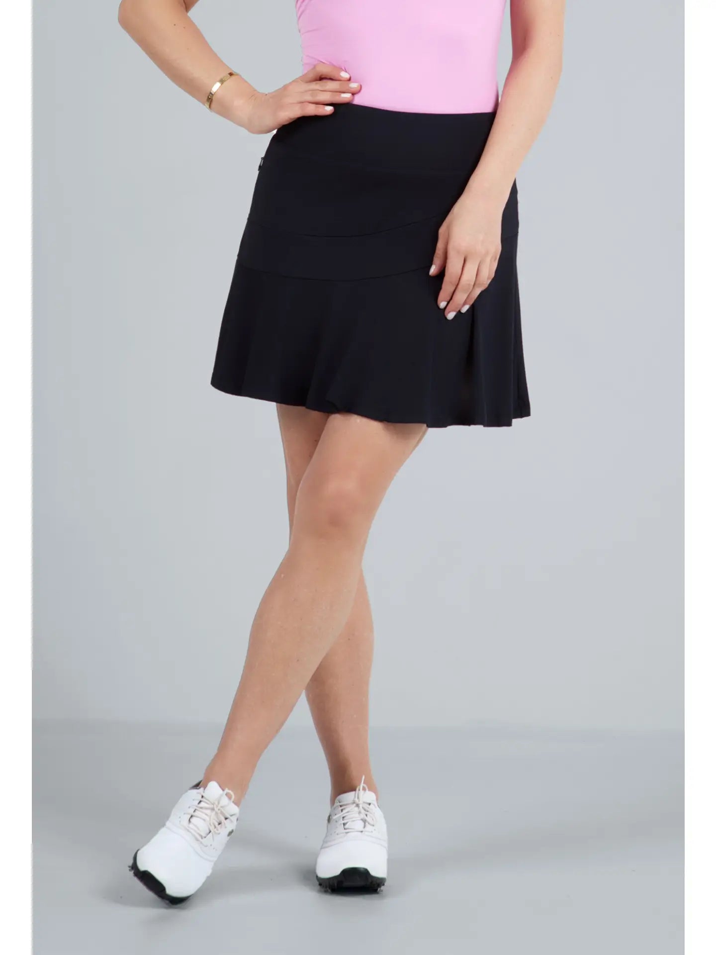 Solid Flounce Skort 16.5"