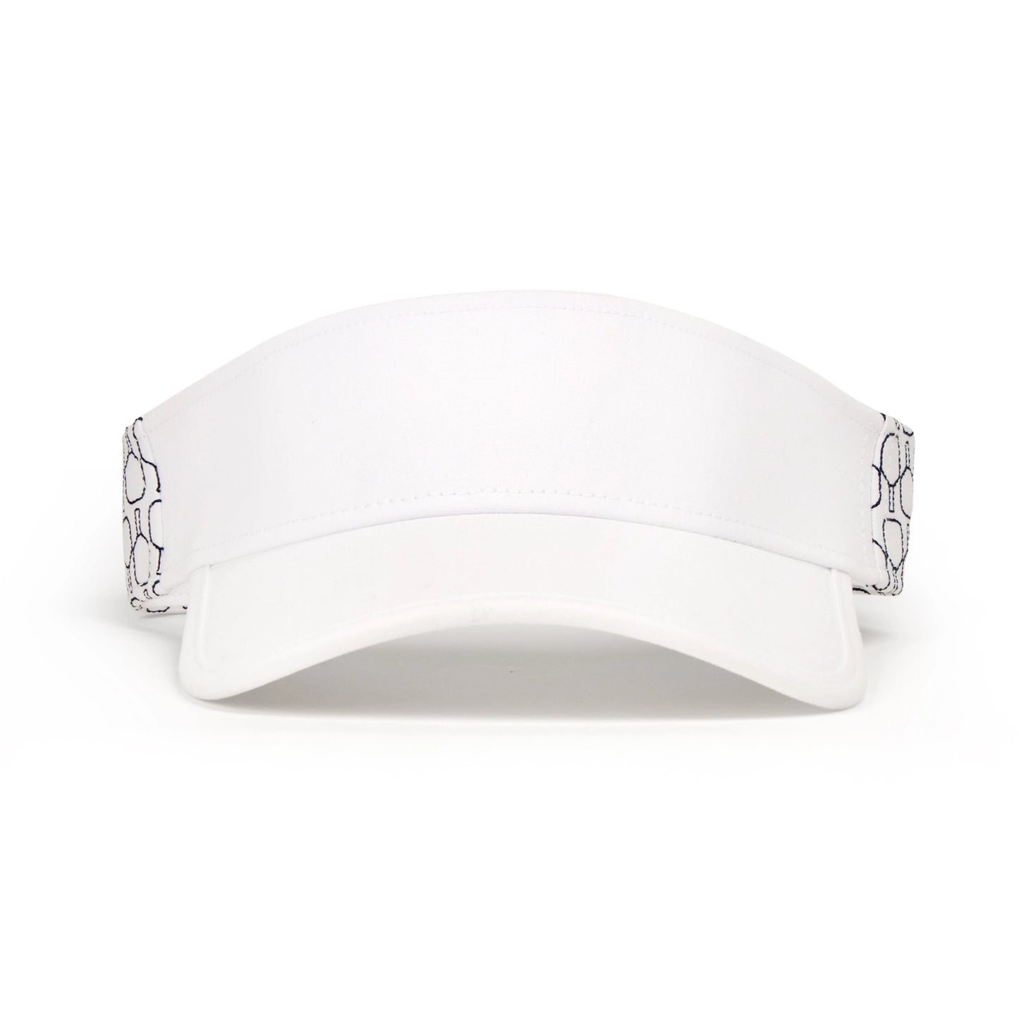 Navy Quilted Paddles Country Club Visor