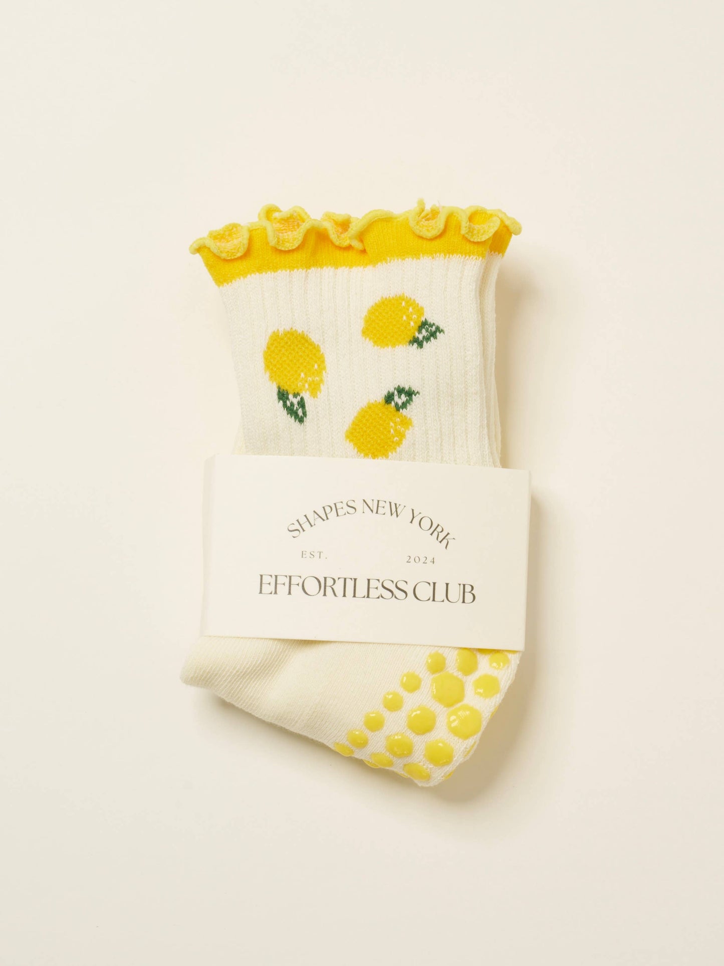 Effortless Club - Grip & Pilates Socks (Fruits)