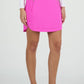 Solid Straight Skort 17.5"