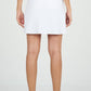 Solid Straight Skort 17.5"
