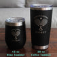 bevvee - Causing a Racket Beer Can Pint Glass - Tennis Gifts