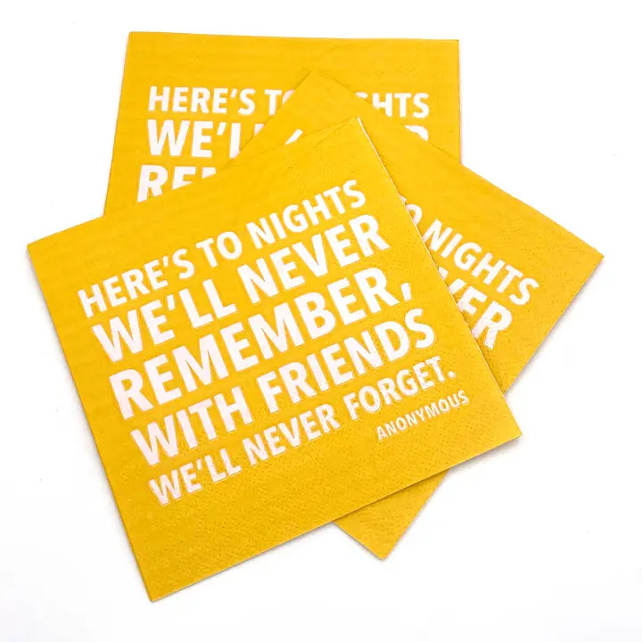 Funny Napkins - Adult Beverages (20ct)