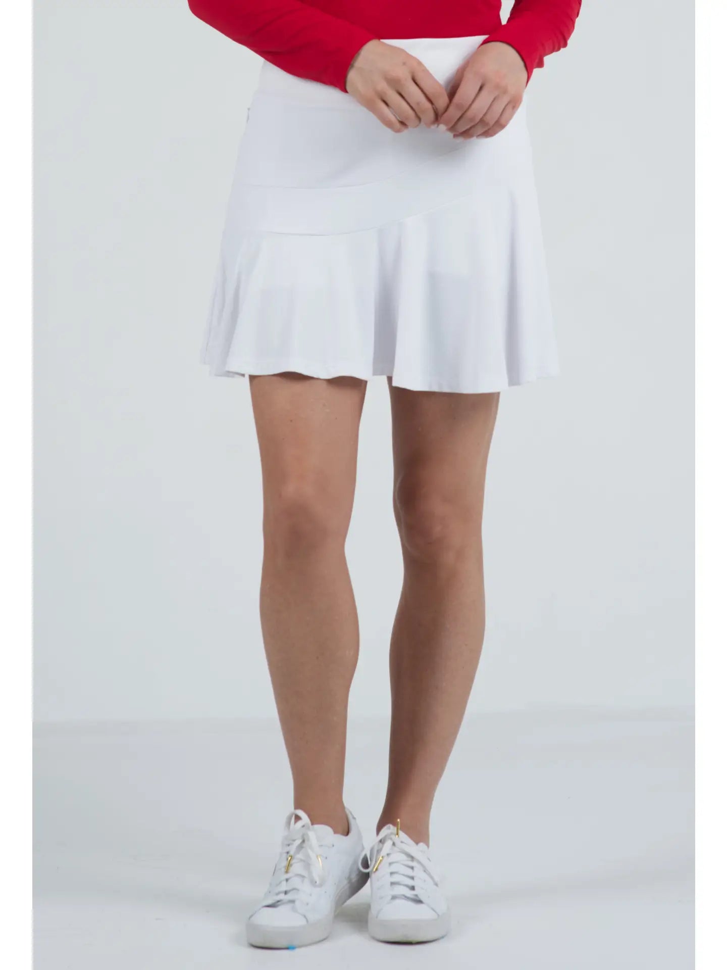 Solid Flounce Skort 16.5"