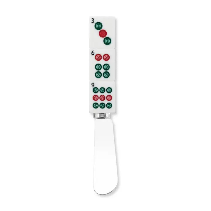 3-Piece Mahjong Bam Dot Crack Cheese Spreader