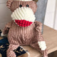 Stuey Sock Monkey Knottie®  Plush Dog Toy: Small