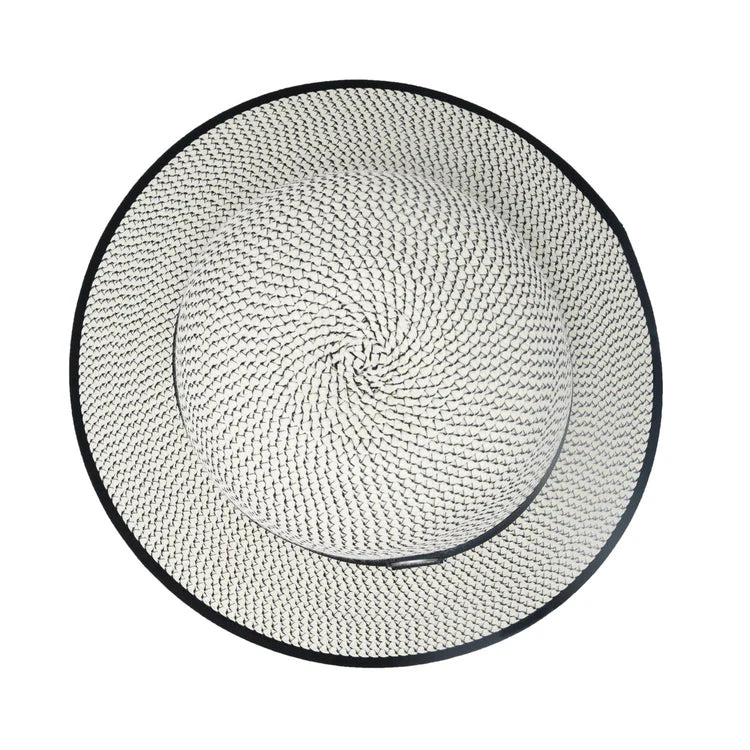 Darby UPF Bucket Hat - Ivory/Black