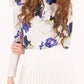 Foray Golf - Printed Sun Shirt: Iris Rhapsody Print