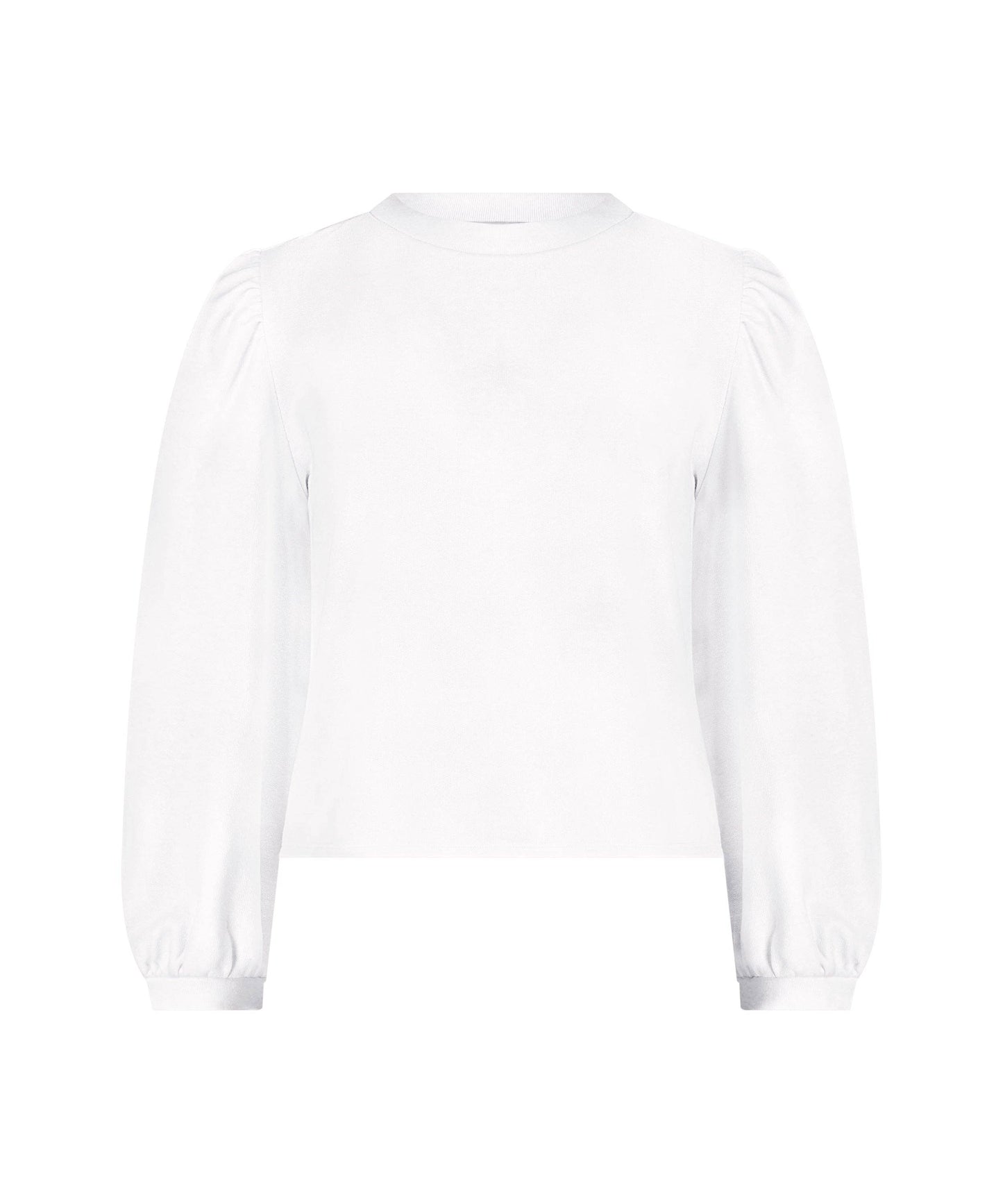 Club and Court - Poppy Top: Bright White / M