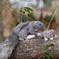 Feller Squirrel Plush Dog Toy: Large