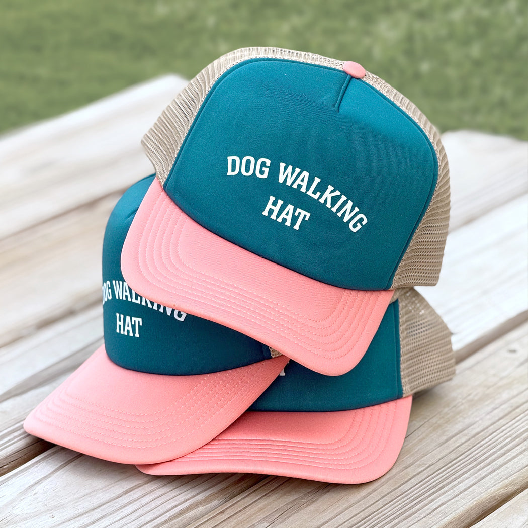 Dog Walking Trucker Hat