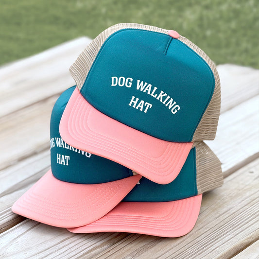 Dog Walking Trucker Hat