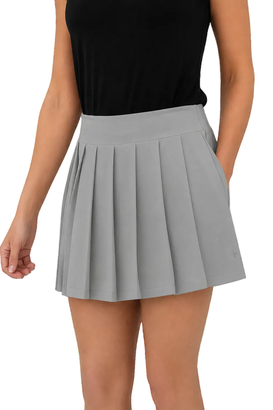 Famara Box Pleated Skort - Dove